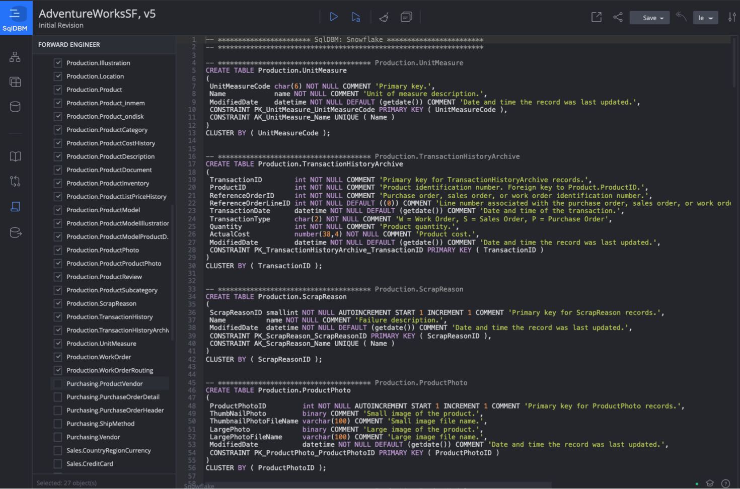 SqlDBM for BI Developers, BI Consultants and Data Architects