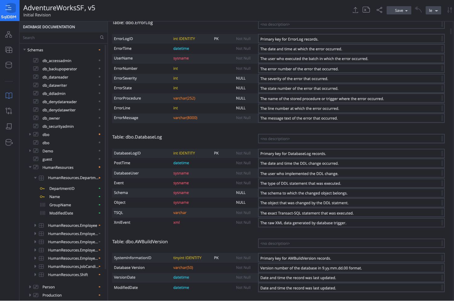 Document your Data Warehouse and share with business users