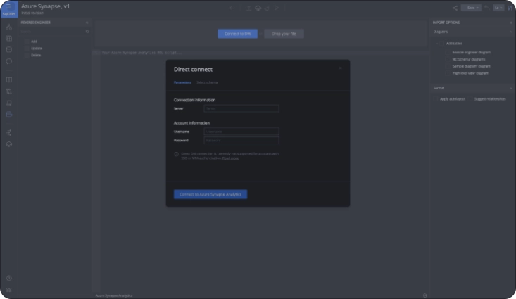 Direct Connect to Snowflake