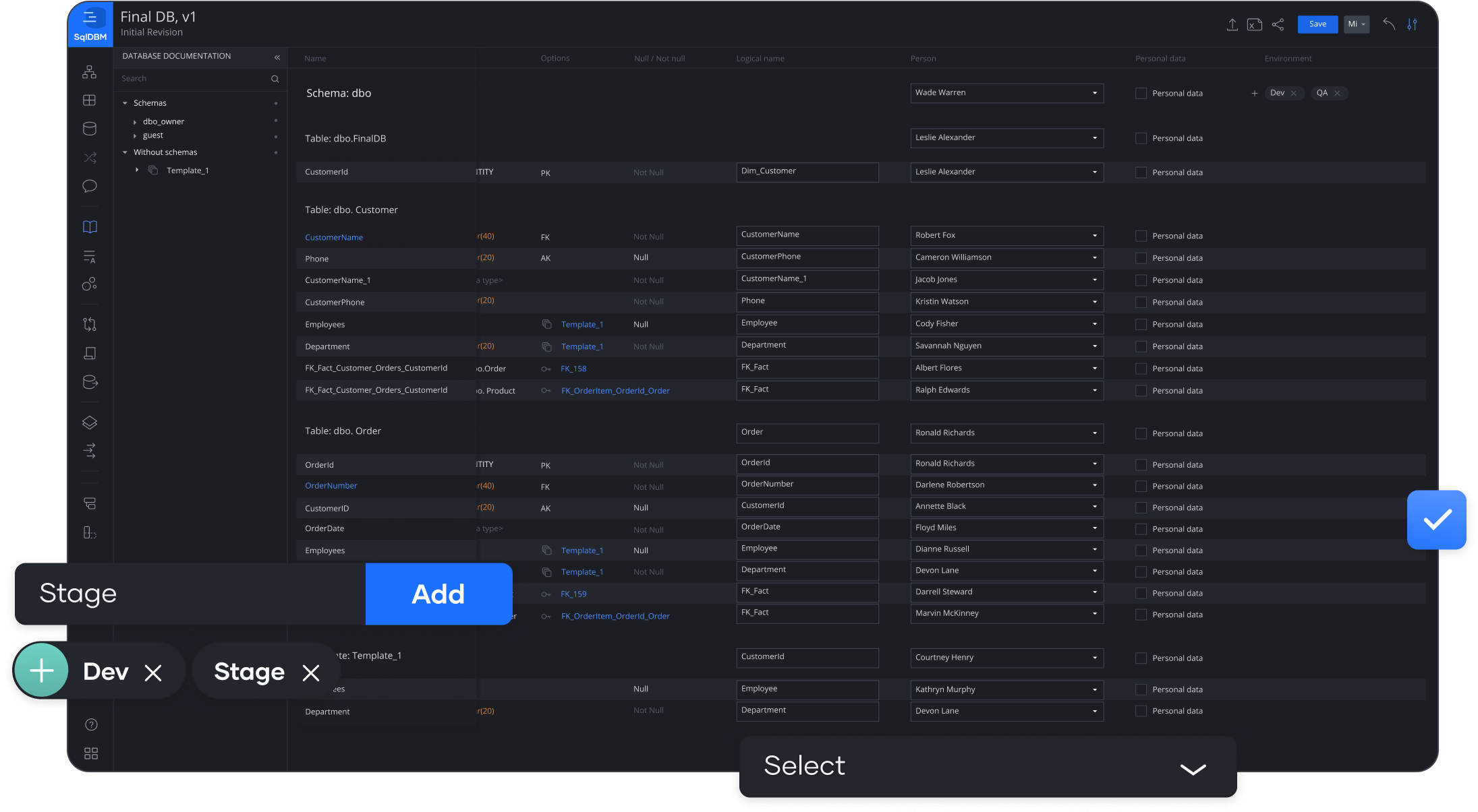 Custom fields