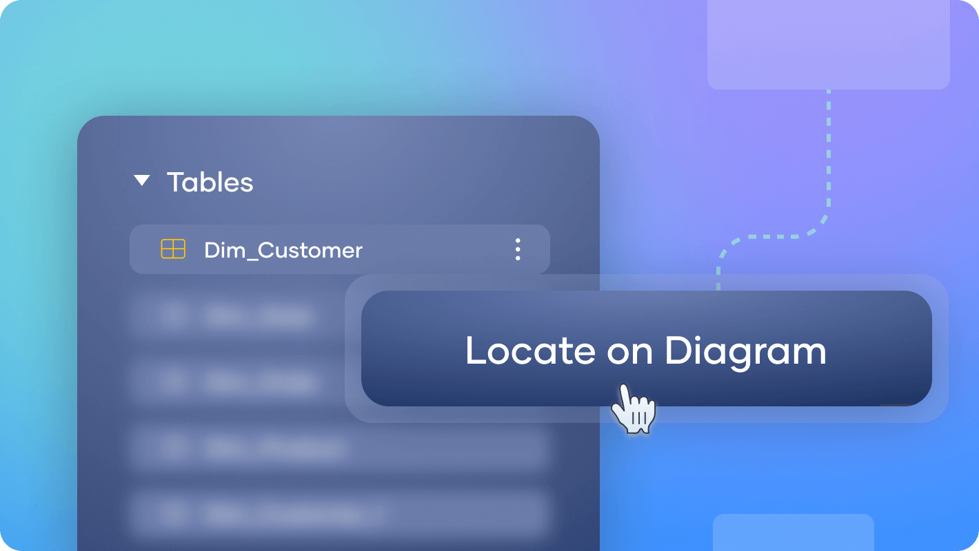 Locate on diagram