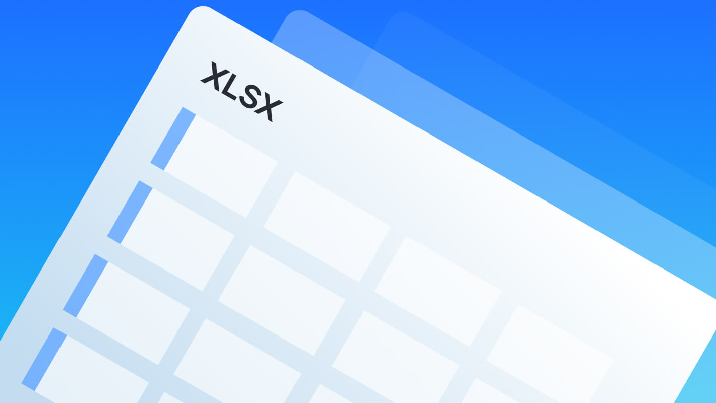 Model governance. Import/export fields through XLSX