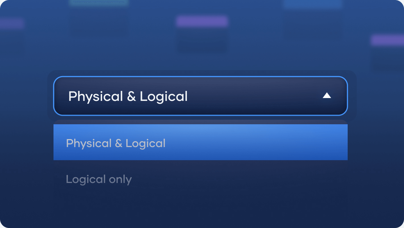 Logical visibility flags