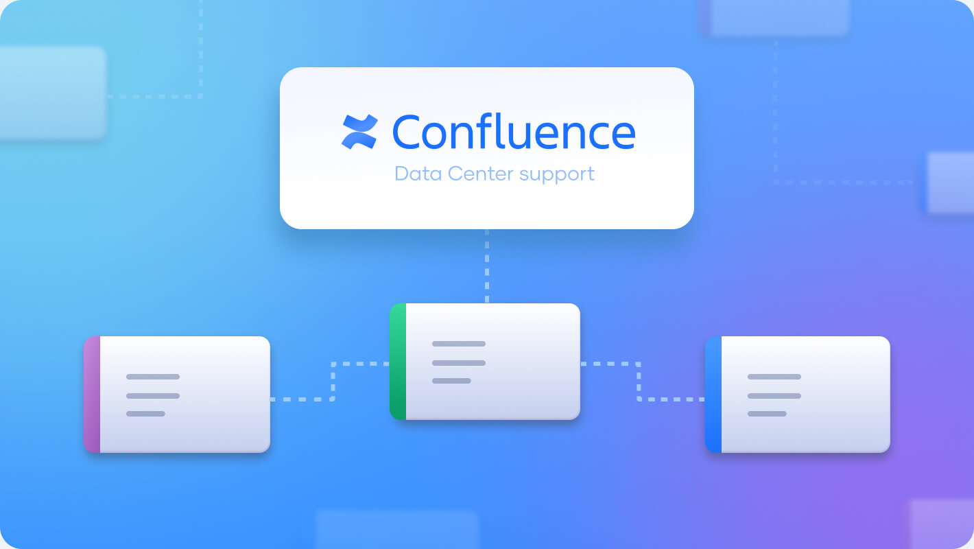 Confluence Data Center support