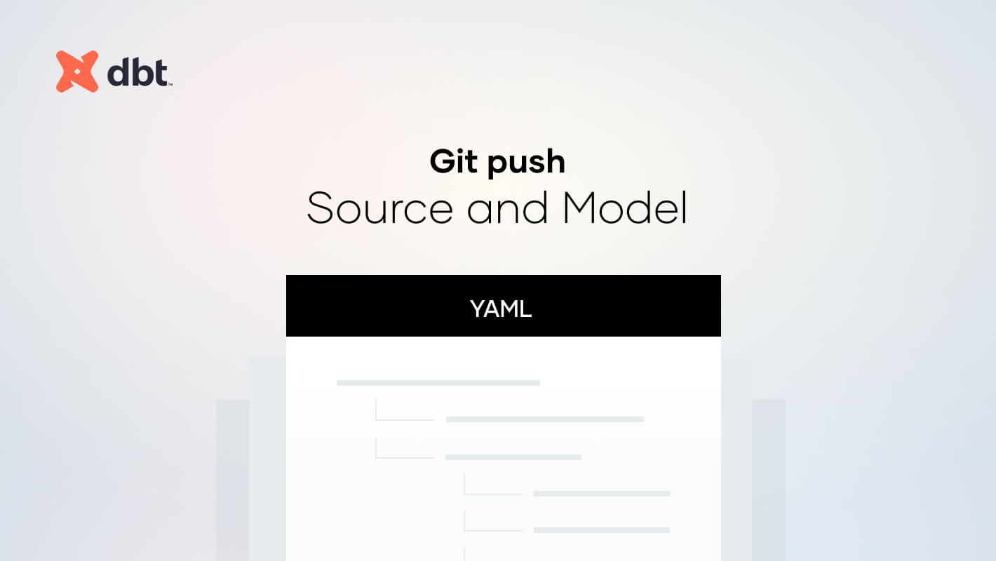 dbt git push