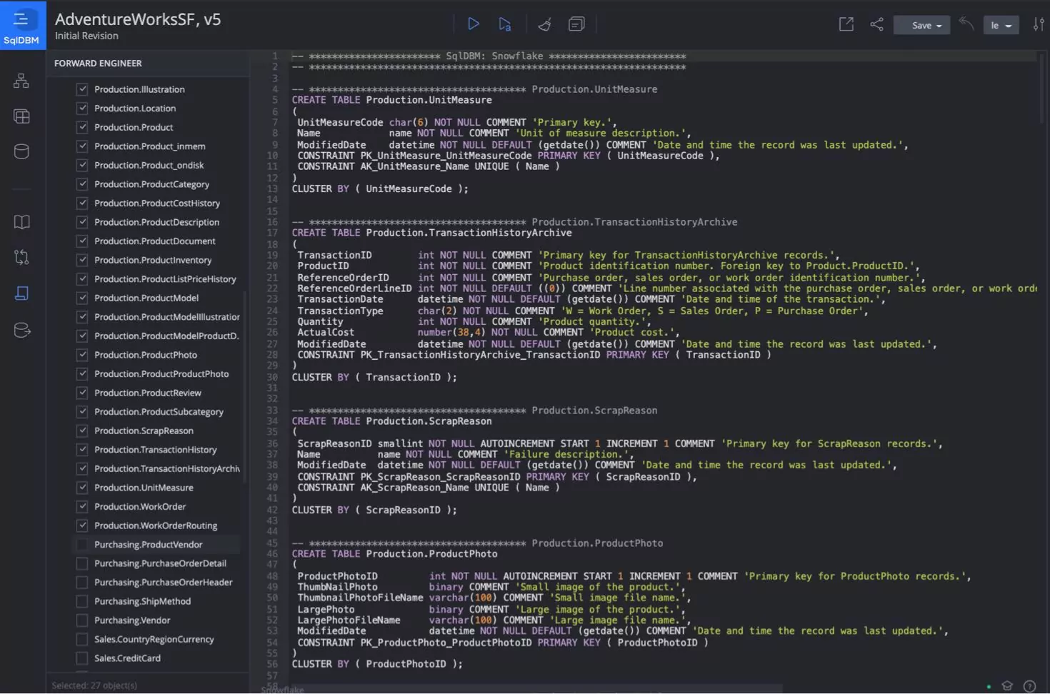 SqlDBM for BI developers, BI consultants and data architects